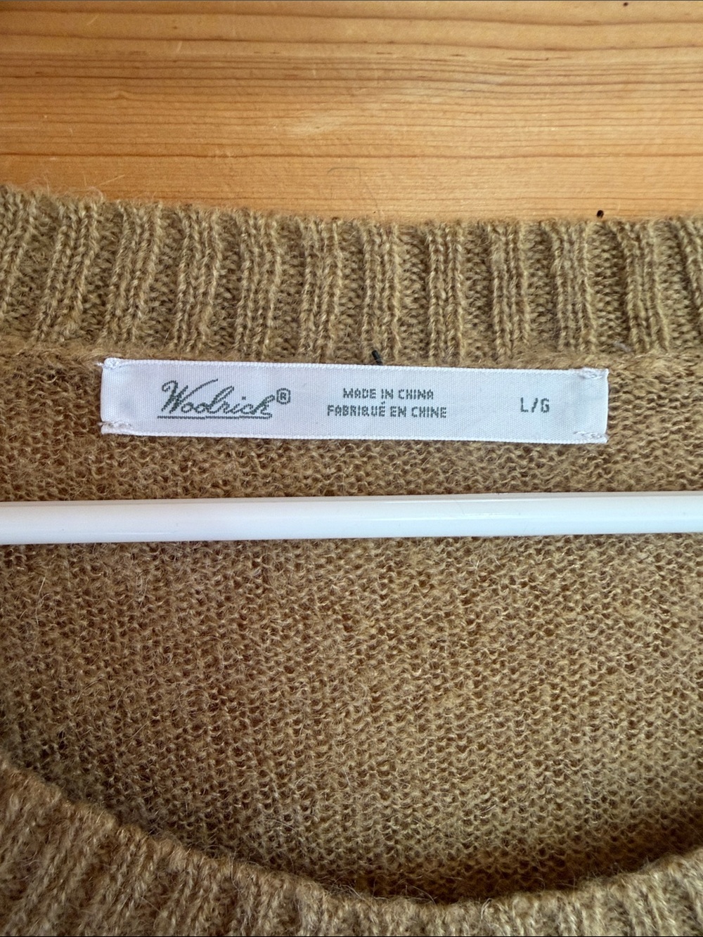 Woolrich dachshund dog sweater large wool - Picture 5 of 8